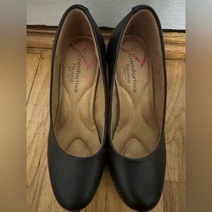 Black Pump Shoes size 6W